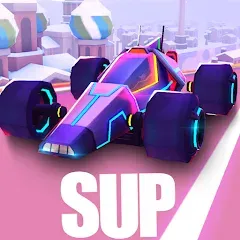 Скачать взлом SUP Multiplayer Racing Games (СУП Мультиплеер Рейсинг)  [МОД Unlimited Money] - последняя версия apk на Андроид