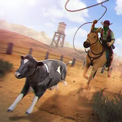 Взлом Cowboys Horse Racing Derby  [МОД Бесконечные монеты] - полная версия apk на Андроид