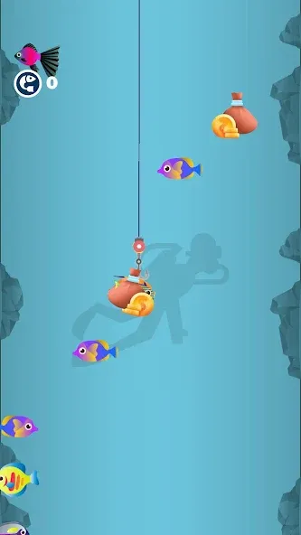 Idle Furry Fishing!  [МОД Бесконечные монеты] Screenshot 2