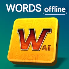 Взломанная Words AI Friends Classic  [МОД Все открыто] - полная версия apk на Андроид