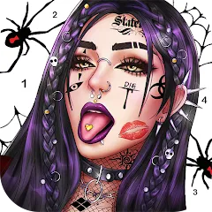Скачать взлом Dark, Horror Color by Number  [МОД Mega Pack] - стабильная версия apk на Андроид