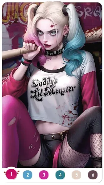 Clown Color, Paint by number  [МОД Menu] Screenshot 1