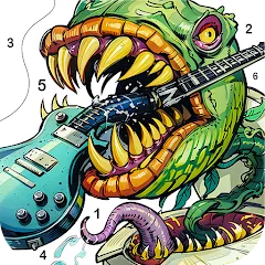 Скачать взлом Dark Fantasy Coloring Games  [МОД Unlocked] - последняя версия apk на Андроид