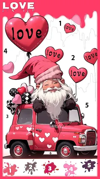 Paint Color: Color by number  [МОД Unlimited Money] Screenshot 3