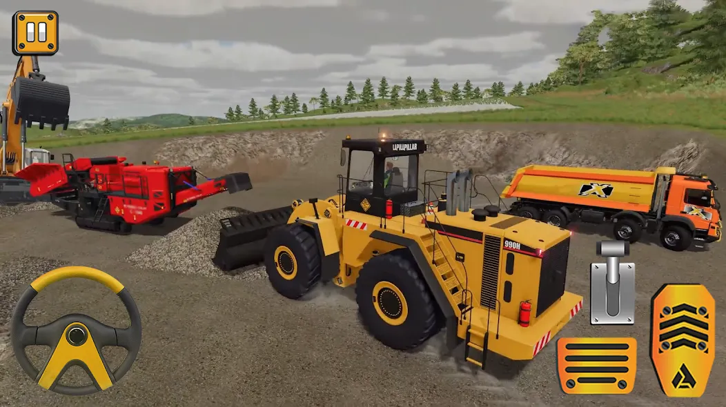 Construction City Simulator (Конструкция Сити Симулятор)  [МОД Много монет] Screenshot 1