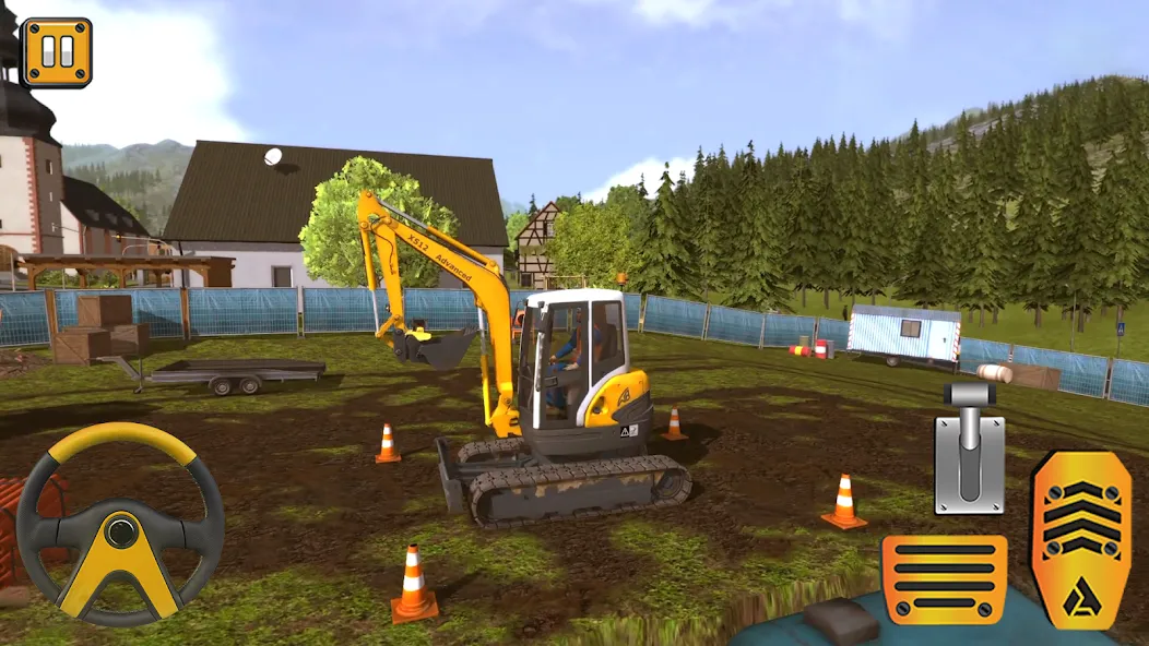 Construction City Simulator (Конструкция Сити Симулятор)  [МОД Много монет] Screenshot 3