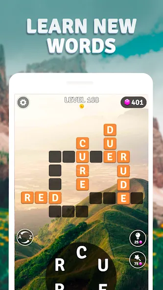 Word Breeze - Earn Bitcoin (Уорд Бриз)  [МОД Бесконечные деньги] Screenshot 5