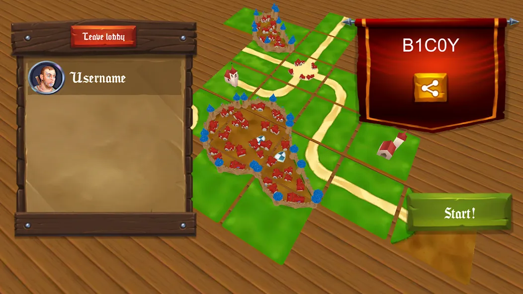 War of Carcassonne board Games (Каркассон)  [МОД Все открыто] Screenshot 3