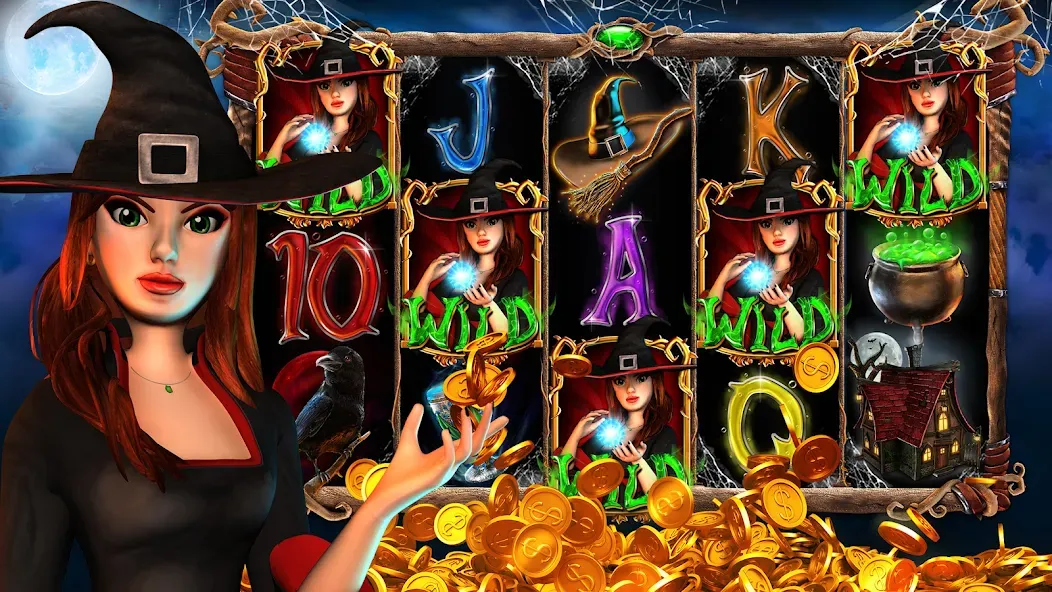 Pokie Magic Casino Slots (Поки Мэджик Казино Слоты)  [МОД Menu] Screenshot 3