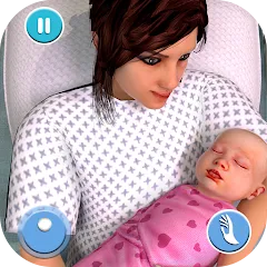 Взлом Pregnant Mother Simulator Game (Симулятор беременной мамы)  [МОД Unlocked] - последняя версия apk на Андроид