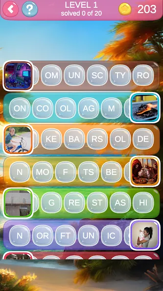 7000 words (семь тысяч)  [МОД Бесконечные монеты] Screenshot 4