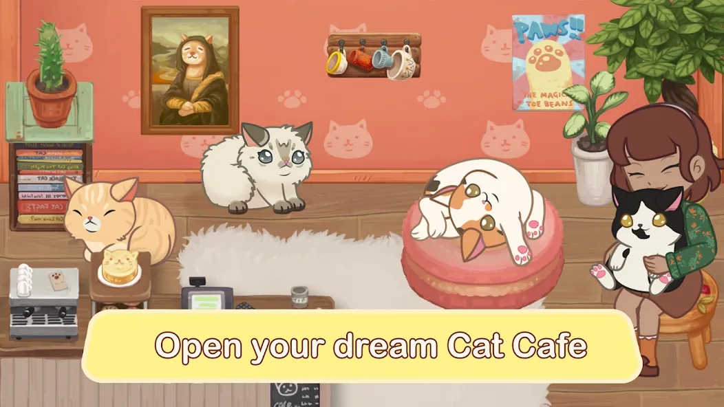 Furistas Cat Cafe (Фуристас)  [МОД Unlimited Money] Screenshot 1