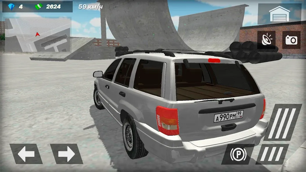 Бригада: игра русские машины  [МОД Menu] Screenshot 3