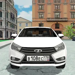 Взлом Русская тачка Лада Веста  [МОД Mega Pack] - полная версия apk на Андроид