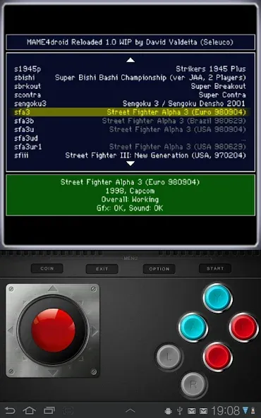 MAME4droid  (0.139u1) (МАМЕ4дроид)  [МОД Все открыто] Screenshot 3