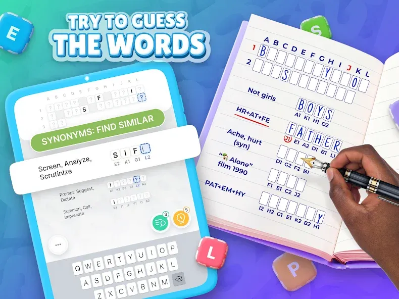 Acrostics－Cross Word Puzzles  [МОД Unlocked] Screenshot 4