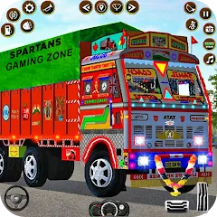 Взломанная Indian Truck Driver Simulator  [МОД Menu] - стабильная версия apk на Андроид
