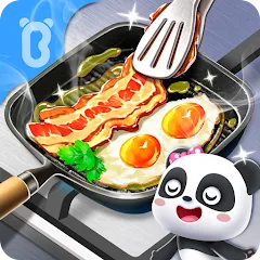 Скачать взломанную Baby Panda's Breakfast Cooking  [МОД Бесконечные деньги] - последняя версия apk на Андроид
