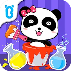 Скачать взломанную Baby Panda's Color Mixing  [МОД Unlocked] - последняя версия apk на Андроид