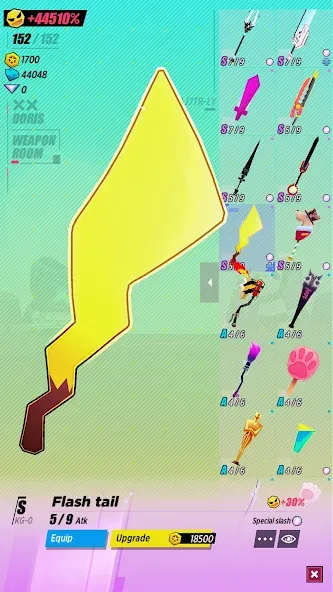 Slash & Girl - Endless Run  [МОД Все открыто] Screenshot 3