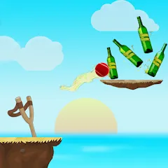 Взлом Hit Bottles Knock Down 2  [МОД Бесконечные деньги] - стабильная версия apk на Андроид