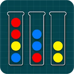 Скачать взломанную Ball Sort Puzzle - Color Games (Балл Сорт Пазл)  [МОД Бесконечные монеты] - стабильная версия apk на Андроид