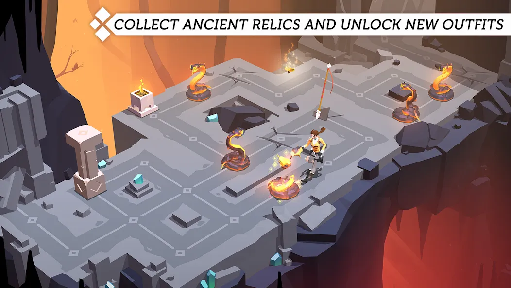 Lara Croft GO (Лара Крофт ГО)  [МОД Unlimited Money] Screenshot 5