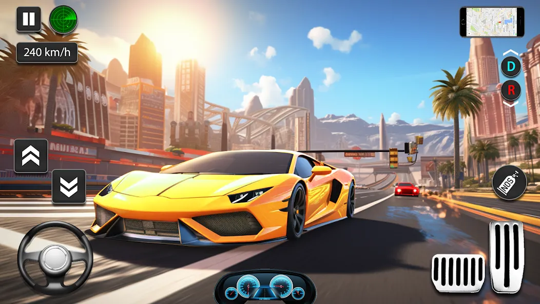 GT Car Stunt : Ramp Car Stunts (ДжиТи Кар Стант)  [МОД Меню] Screenshot 1