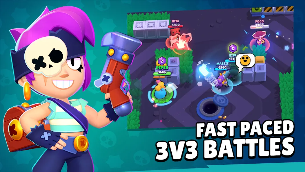Brawl Stars (Брол Старс)  [МОД Бесконечные монеты] Screenshot 2