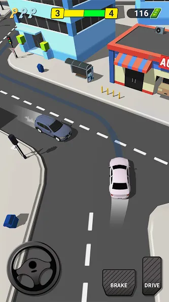 Pick Me Up 3D: Taxi Game (Пик Ми Ап 3Д)  [МОД Menu] Screenshot 3