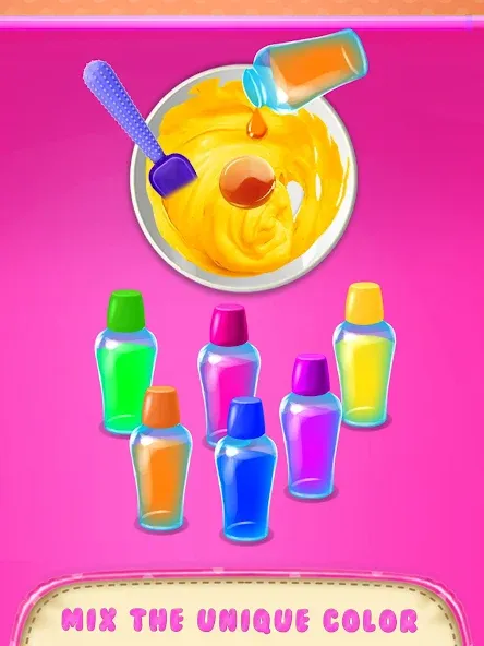 Make Fluffy Slime Maker Game  [МОД Бесконечные монеты] Screenshot 3