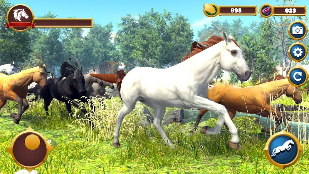 Virtual Horse Family Simulator  [МОД Меню] Screenshot 1