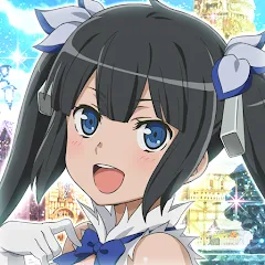 Взломанная DanMachi - MEMORIA FREESE (ДанМачи)  [МОД Unlimited Money] - стабильная версия apk на Андроид