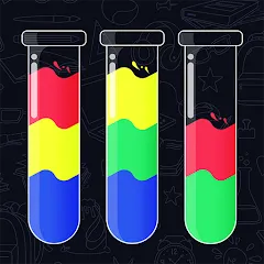Скачать взломанную Colorpuz - Water Sort Puzzle (Колорпаз)  [МОД Меню] - полная версия apk на Андроид