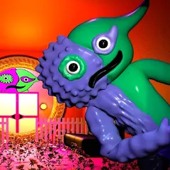 Скачать взлом Green Monster Life Challenge 4 (Грин Монстер Лайф Челлендж 4)  [МОД Меню] - стабильная версия apk на Андроид