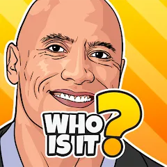 Взломанная Who is it? Celeb Quiz Trivia  [МОД Меню] - стабильная версия apk на Андроид