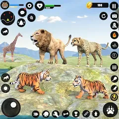 Скачать взлом Tiger Simulator Animal Games (Тигровый симулятор  игры с животными)  [МОД Mega Pack] - последняя версия apk на Андроид