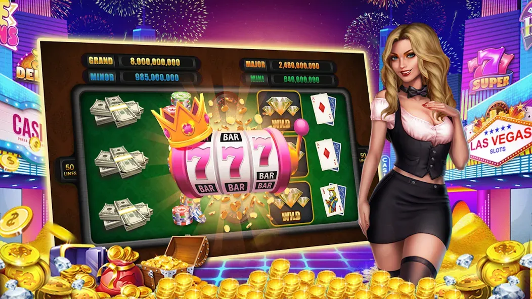Winning Jackpot Slots Casino  [МОД Mega Pack] Screenshot 3