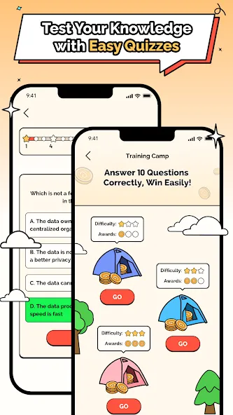 Witcoin: Web3 Play to Learn (Виткоин)  [МОД Menu] Screenshot 2