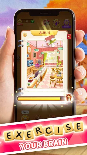 Word Connect (Ворд Коннект)  [МОД Unlocked] Screenshot 3