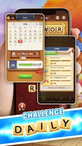 Word Connect (Ворд Коннект)  [МОД Unlocked] Screenshot 4