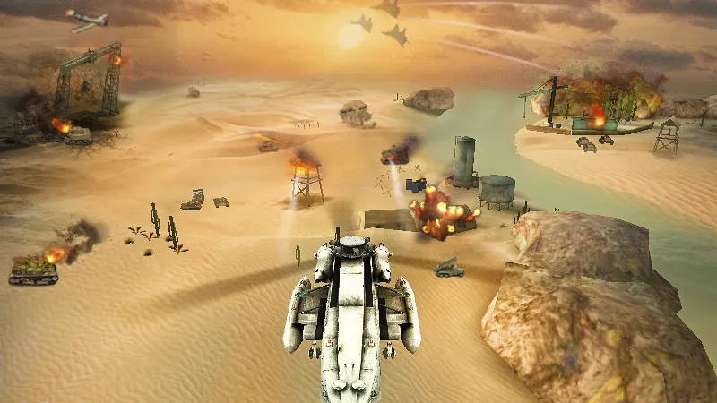 Gunship Strike 3D  [МОД Все открыто] Screenshot 1