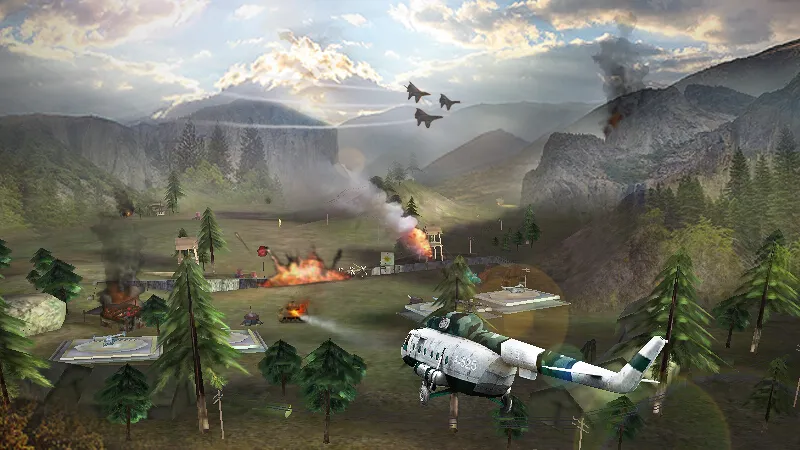 Gunship Strike 3D  [МОД Все открыто] Screenshot 4