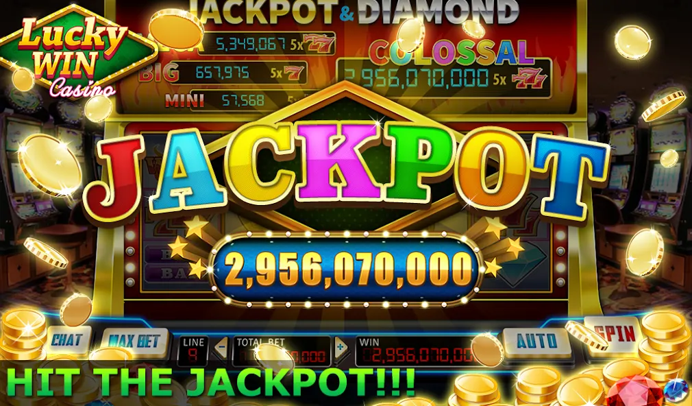 Lucky Win Casino™ SLOTS GAME (Лаки Вин казино СЛОТЫ ИГРА)  [МОД Unlimited Money] Screenshot 3