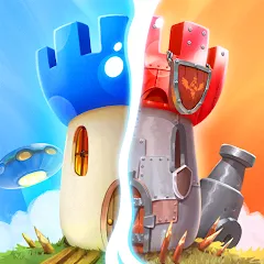 Взломанная Mushroom Wars 2: RTS Strategy (Мушрум Варс 2)  [МОД Все открыто] - полная версия apk на Андроид