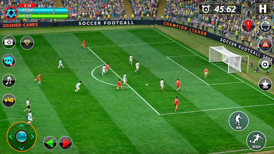 Soccer Games Football 2022  [МОД Бесконечные деньги] Screenshot 3