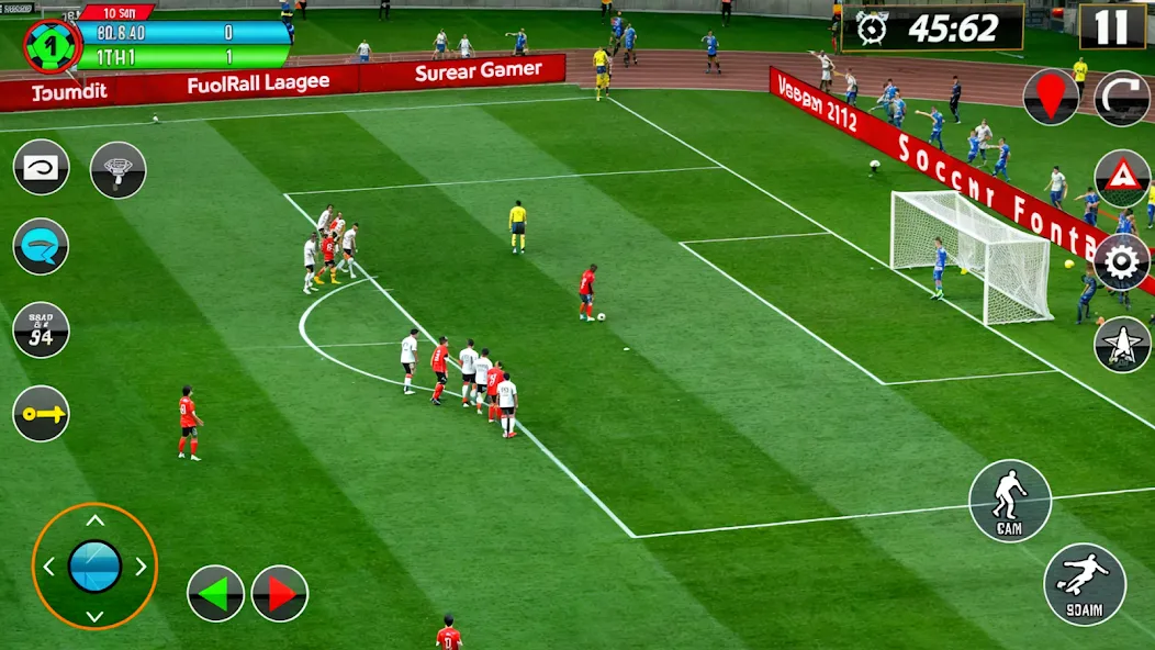 Soccer Games Football 2022  [МОД Бесконечные деньги] Screenshot 5