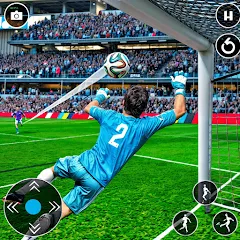 Взломанная Soccer Games Football 2022  [МОД Бесконечные деньги] - последняя версия apk на Андроид