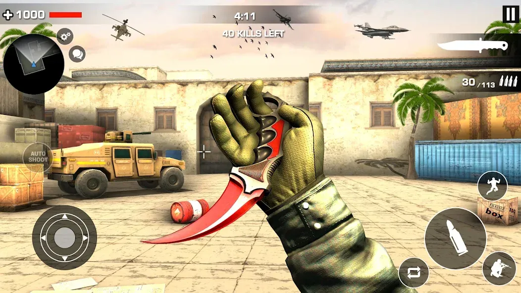 Cover Strike Ops FPS Gun Games  [МОД Unlimited Money] Screenshot 1