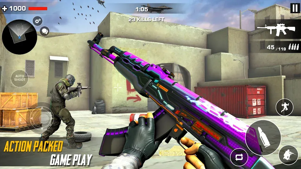 Cover Strike Ops FPS Gun Games  [МОД Unlimited Money] Screenshot 3